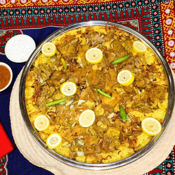 ذبيحة كاملة مندي لحم | Whole Lamb of Mandi